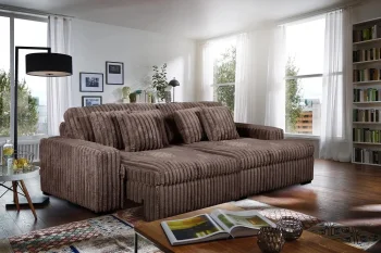 Slider Chaise Sectional | Chocolate