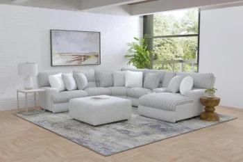 Abraxas Moonstruck modular sectional with 2 recliners and 5 Pcs