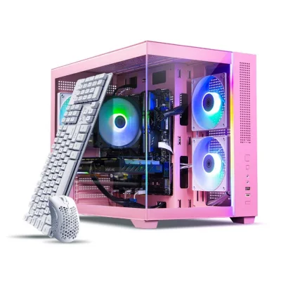 Skytech Gaming Aurora Gaming Tower in Pink, Intel Core i5-14400F