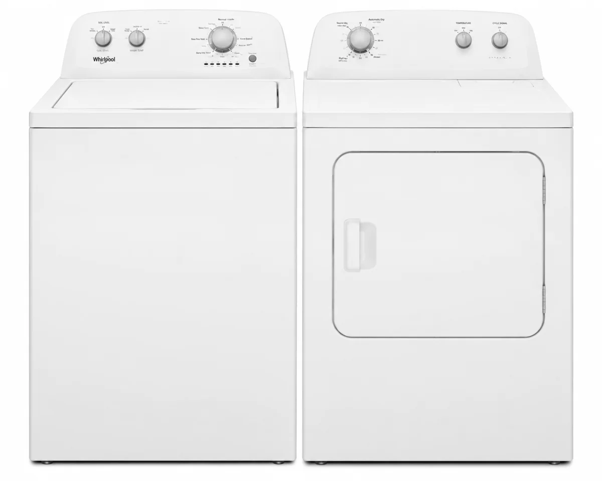 4.2 CF Washer & 7 CF Dryer