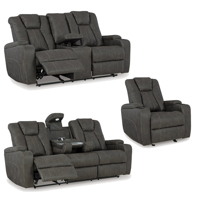 Reclining 3-Pc Collection - Continental Home Center