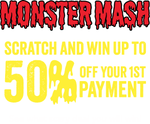 Monster mash. See what scary deal you will win!